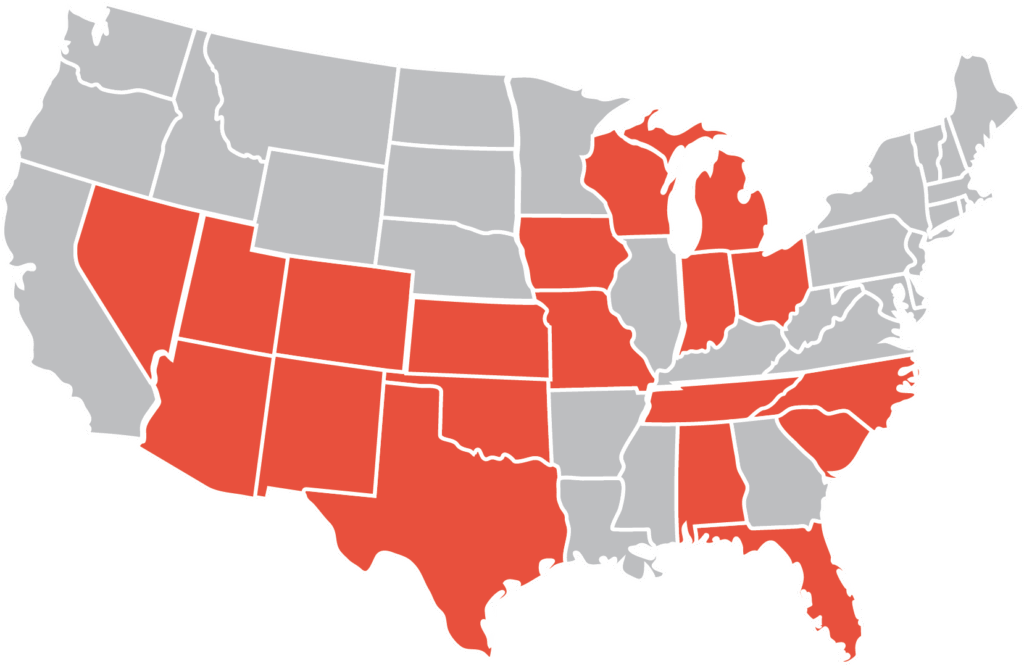 STUDIO Architecture US MAP